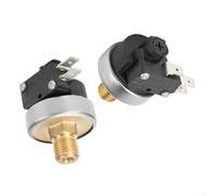 Interrupteur à vide en métal et plastique G1/8 raccord (G1/4-80 kpa) | Filetage G1/8 et G1/4, mélange de plastique métallique, résistant à la corrosion, montage flexible