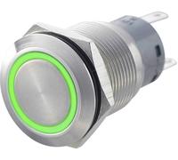 Interrupteur antivandalisme TRU COMPONENTS LAS1-AGQ-11ZE, GN 701318 250 V/AC 5 A 1 x On/On IP67 à accrochage 1 pc(s)