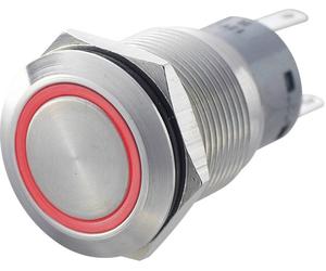 Interrupteur antivandalisme TRU COMPONENTS LAS1-AGQ-22ZE, RD 701320 250 V/AC 5 A 2 x On/On IP67 à accrochage 1 pc(s)