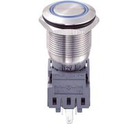 Interrupteur antivandalisme TRU COMPONENTS LAS1-BGQ-11ZE/B/12V 701906 250 V/AC 5 A 1 x Off/On IP67 à accrochage 1 pc(s)