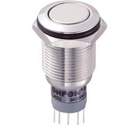 Interrupteur antivandalisme TRU COMPONENTS LAS2GQF-22Z/S/P 701967 250 V/AC 3 A 2 x On/On IP67 à accrochage 1 pc(s)
