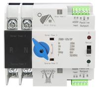 Interrupteur automatique 220V 100A 2P pour systèmes solaires et réseau électrique