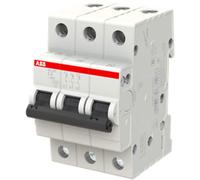 Interrupteur automatique ABB-ENTRELEC, blanc et rouge SH203-C16 2CDS213001R01...