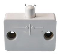 Interrupteur Automatique pour porte Armoire PC Compact Interrupteur(White) | Matériau PC pour robuste, élégant, montage rapide, pour armoires et placards, contrôle auto lumière