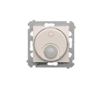 Interrupteur avec détecteur de mouvement - SIMON - KONTAKT DCR10T.01-11 - 500W - Blanc - Intérieur