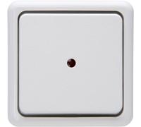 Interrupteur avec témoin lumineux, Interrupteur va-et-vient, Interrupteur standard apparent Kopp 514602006 blanc arctique 1 pc(s)