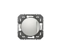 Interrupteur avec voyant témoin LEGRAND Dooxie 10AX aluminium