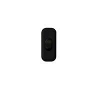 Interrupteur bout de fil unipolaire, 2A, 250V, noir