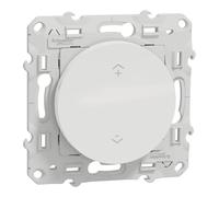Interrupteur centralisé sans fil 2 ou 4 BP - Wiser Odace - Blanc