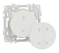 Commande centralisée connectée 1 poste Schneider Electric Wiser Odace blanc