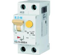 Interrupteur combiné Eaton FI/LS 13 A 30 mA B-LS-C 1N-polaire Eaton PKNM-13/1N/B/003-A-MW, 1 pièce.