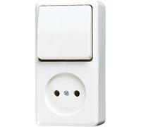 Interrupteur combiné Jung AP600 sans RA WW - 646AWW