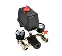 Interrupteur compact pour pompe à air 200 mm - Installation verticale | Arrêt automatique, plage de 95 à 125 psi, taille compacte, poids léger, installation facile du câblage