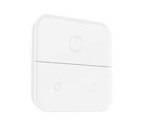 Interrupteur connecté connecté CONNECT-Z SWITCH en matière synthétique blanc 80x80x20mm