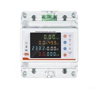 Interrupteur Connecté DIN Rail 100A pour alexa Google Interrupteur | 100A monophasé, app pour tuya/Smart Life, suivi conso kWh, protection surtension, installation rail DIN