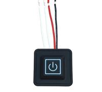 Interrupteur Contrôleur de Température 3.7-12V CC - Rhéostat à Bouton en Silicone Étanche avec Courant Maximal 3A, Composant Électronique DIY 34x34x7mm pour Dispositifs de Chauffage