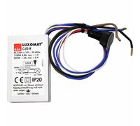 Interrupteur crépusculaire 1-500lux 1000W 10A CdS-R 92365