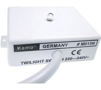Interrupteur crépusculaire (kit monté) Kemo M013N 230 V/AC 1 pc(s)