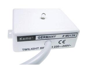 Interrupteur crépusculaire (kit monté) Kemo M013N 230 V/AC 1 pc(s)