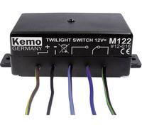 Interrupteur crépusculaire (kit monté) Kemo M122 12 V/DC 1 pc(s)