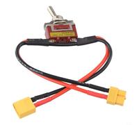 Interrupteur d'alimentation RC haute charge 15 A pour adaptateur xt60 haute | Courant nominal de 15 A, pour connecteur XT90, commandes pour ESC et moteurs, empêche la décharge de la batterie
