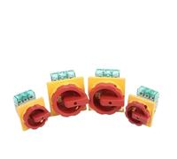 Interrupteur d'alimentation triphasé d'isolement SLD2-32A25A63A, 1 pièce, bouton rotatif marche/arrêt de commande principale, disjoncteur de coupure(SLD2-25A)