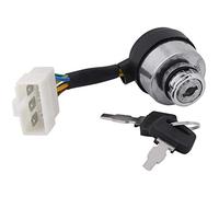 Interrupteur d'allumage avec clé pour générateur de gaz 2,5-6,5 kW 188 F démarreur, cylindre de serrure d'allumage à 6 fils avec clé