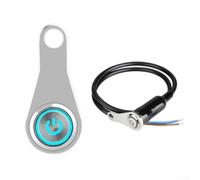 Interrupteur d'arrêt robuste pour voiture, camion, camping-car, caravane | Noyau en cuivre rouge étamé, corps en plastique ABS, compatible 12 V-48 V, empêche la décharge de la batterie