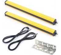 Interrupteur de capteur Barrière lumineuse Barrière immatérielle de sécurité 10 faisceaux avec interrupteur DC 24V