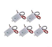 Interrupteur de capteur de lumière sonore 220 V automatique pour LED | Commande combinée, réagit aux bruits à partir de 50 dB, actif uniquement dans l'obscurité, idéal pour les LED