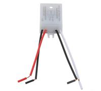 Interrupteur de capteur de lumière sonore AC 220 V marche/arrêt automatique pour couloir, escalier, entrepôt, corps humain, induction infrarouge activée 33 x 21 mm