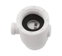 Interrupteur de commande de pommeau de douche pour une économie d'eau efficace, valve d'arrêt ABS durable avec réglage précis du débit pour pulvérisateur à main et bidet, finition blanche (blanc)