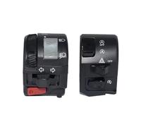 Interrupteur De Commande Guidon Moto, Compatible Avec Nmax 2020, Bouton Klaxon, Clignotant, Feu Antibrouillard Électrique, Démarrage Du Commodo Complet Moto(Set)