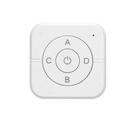 Interrupteur de Commande Sans Fil Universel 433 MHz, 5 Touches, Bouton Circulaire, Application Murale
