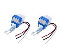 Interrupteur de contrôle automatique de la lumière 220 V Capteur crépusculaire pour lampadaire de jardin Lampe d'extérieur étanche du crépuscule à l'aube Contrôleur de charge 2200 W