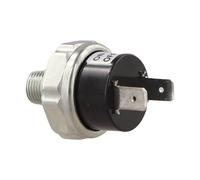 Interrupteur de contrôle de pression d'air 1/8 NPT 90-120 PSI Valve en métal pour applications de système de suspension de réservoir de compresseur d'air