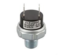 Interrupteur de contrôle de pression pour compresseur d'air électrique 120-150 PSI 170-200 PSI 1/4 NPT 1/8 NPT pour applications 12 V 24 V (170-200 PSI-1/4NPT)