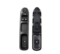 Interrupteur de contrôle vitre électrique 6490HQ Compatible avec Citroen Pour C3 Pour C4 Compatible Peugeot 207 307 407 2000-2014 Electrique Bouton Fenetre