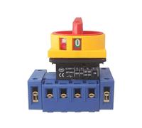 Interrupteur de déconnexion charge LW30-63A / 6P, commutateur transfert universel triphasé à six fils