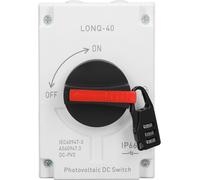 Interrupteur de déconnexion PV solaire IP66 Interrupteur DC PV étanche pour bateau RV DC1200V 32A 4P