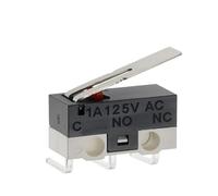 Interrupteur De Fin Course Normal C NO NC, 3 Broches, Bornes PCB SPDT 1A 125V, Levier À Arc Rouleau, Interrupteurs Bouton-poussoir Action Instantanée, 20 Pièces