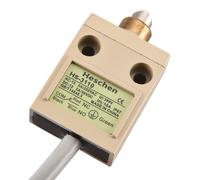 Interrupteur de fin de course HS-3110, à piston étanche, 1 contact normalement ouvert (NO) et 1 contact normalement fermé (NC), double pôles simple jet (DPST), 5A 250V, IP67