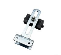 Interrupteur de fin de course magnétique pour ouvre-portail coulissant automatique avec supports de montage et clé - Kit résistant aux intempéries et à la rouille en nylon noir - Résistant aux
