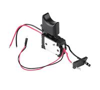 Interrupteur de Forage sans Fil, 7.2V ~ 24V Interrupteur de Commande de Vitesse de Forage Interrupteur de Forage électrique à Batterie au Lithium avec Petite lumière