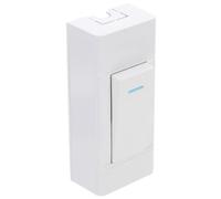 Interrupteur de Lampe de Chevet Vintage à Fil, ABS Blanc, ≤500w | Remplacement Simple à Presser, Installation Facile, Usage Maison et Bureau, pour Lampe ou Appareil