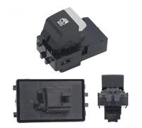 Interrupteur de lève-fenêtre en plastique ABS 12 V 4 broches Noir | Ajustement parfait pour Megane E-Tech, montage facile, ABS durable, système 12 V, design noir
