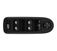 Interrupteur De Lève-Vitre Compatible Avec C5 508 Noir En Plastique ABS | Numéro de pièce 98054506ZD ; Convient au bouton de commande et de relevage du régulateur de vitre