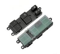 Interrupteur de lève-vitre électrique avant gauche 25401ZP70A Compatible avec pour NISSAN pour FRONTIER 08-21 pour XTERRA 07-15 pour PRO-4X SV S SL SE LE pour NISMO Remplacement direct Plastique