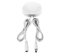 Interrupteur de lumière tactile, variateur d'intensité LED 12 V-24 V, interrupteur à capteur tactile de séparation, interrupteur de séparation invisible à la main (tête CC blanche)