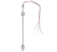Interrupteur de Niveau D'eau en Acier Inoxydable 220v 0,5a | Double Point, Montage Haut ou Bas, Contrôle Automatique de Pompe, Finition Argentée pour Cuve